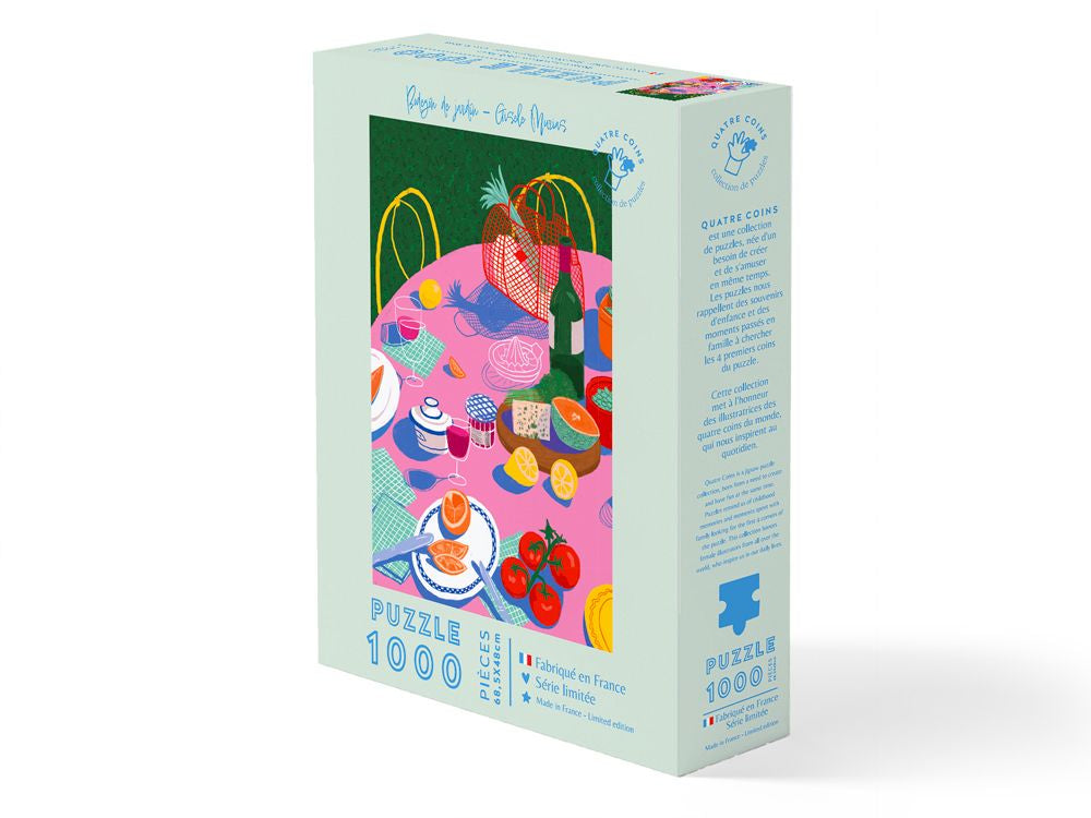 Achat Puzzle Bodegon de jardin par Gisèle Murias 1000 pièces