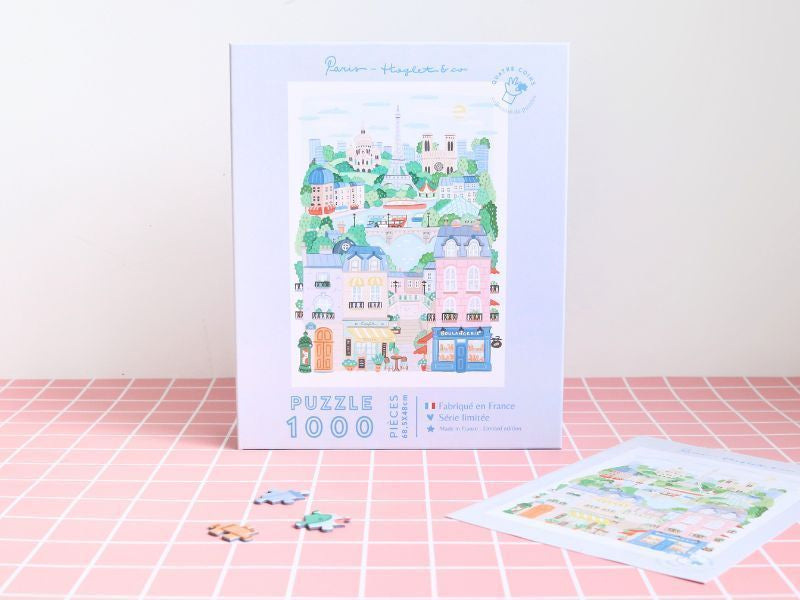 achat Puzzle Paris par Hoglet&Co - 1000 pièces