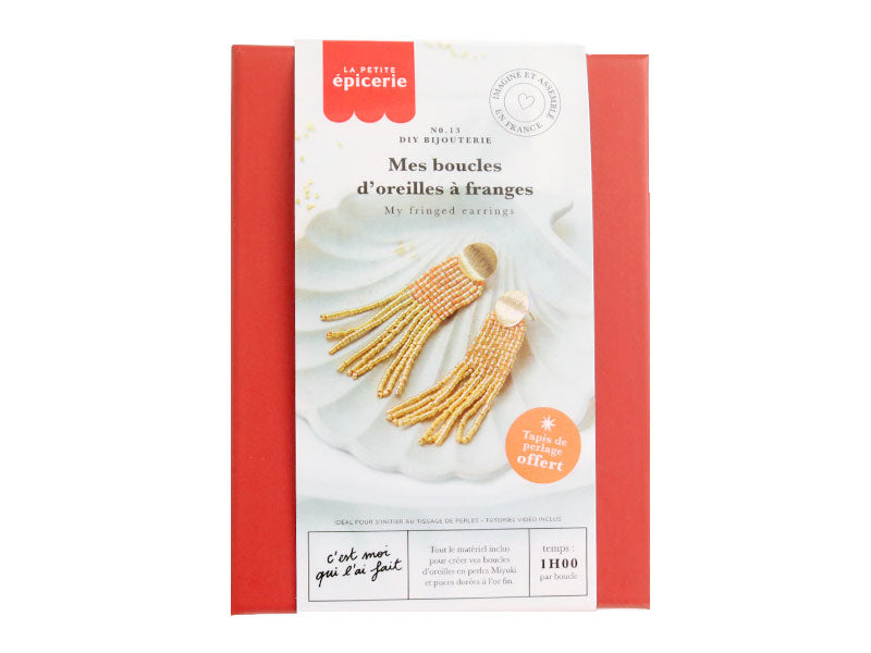 Achat Kit DIY Bijouterie - Mes boucles d'oreilles à franges
