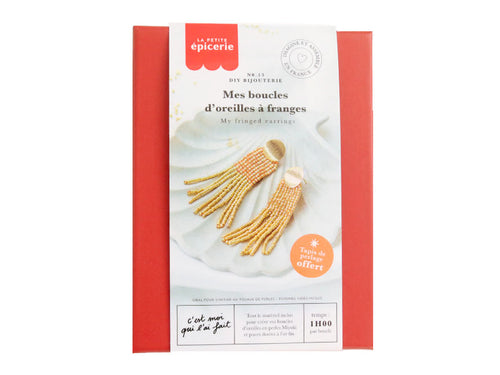 Achat Kit DIY Bijouterie - Mes boucles d'oreilles à franges