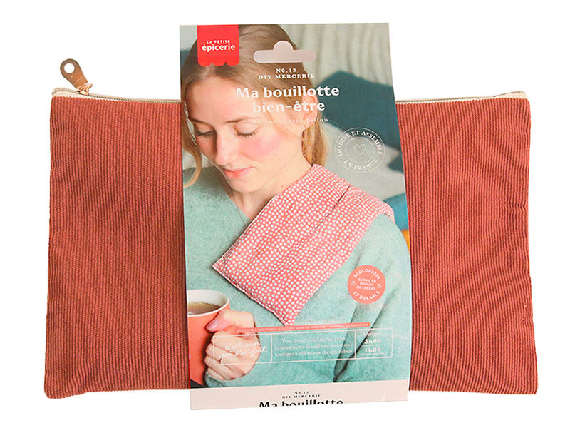 Achat Kit DIY Mercerie - Ma bouillotte bien-être - Terracotta