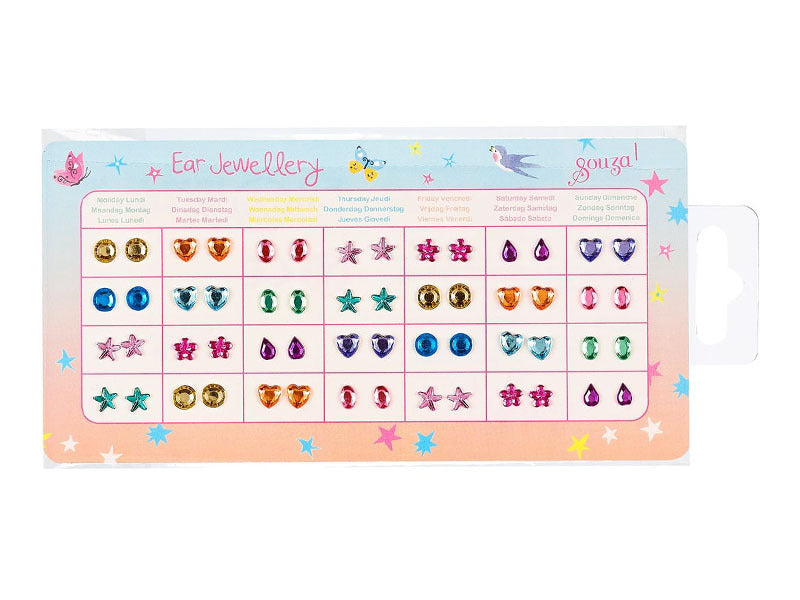 Achat Boucles d'oreilles autocollantes - 28 paires - Souza