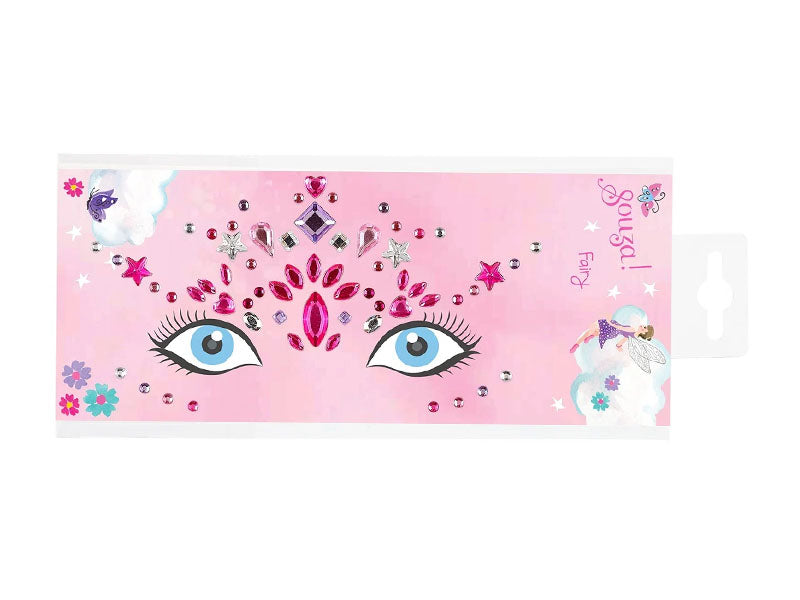 Achat Bijoux de visage autocollants Elfe rose - Souza