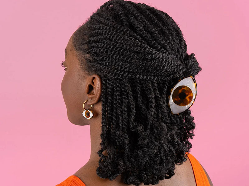 achat Pince à cheveux - Oeil Marron - Coucou Suzette