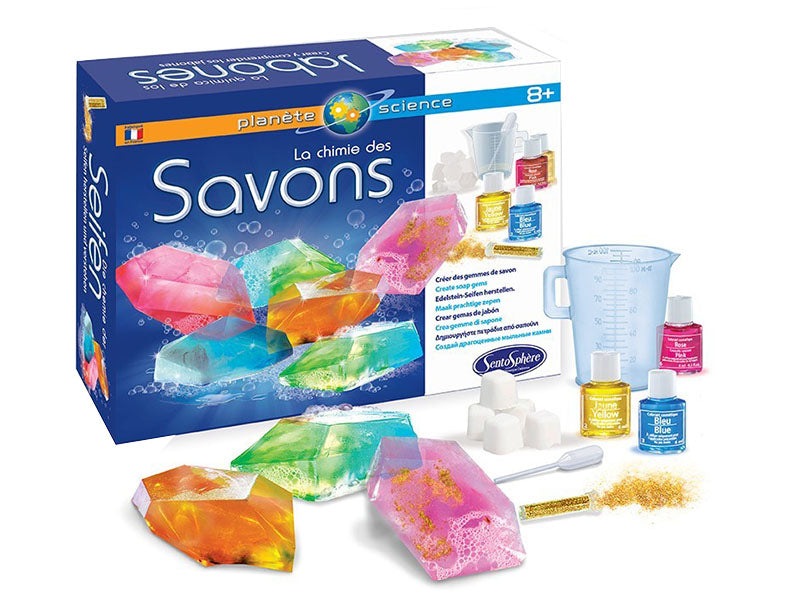 Achat Coffret La chimie des savons - Planète Science - Sentosphère