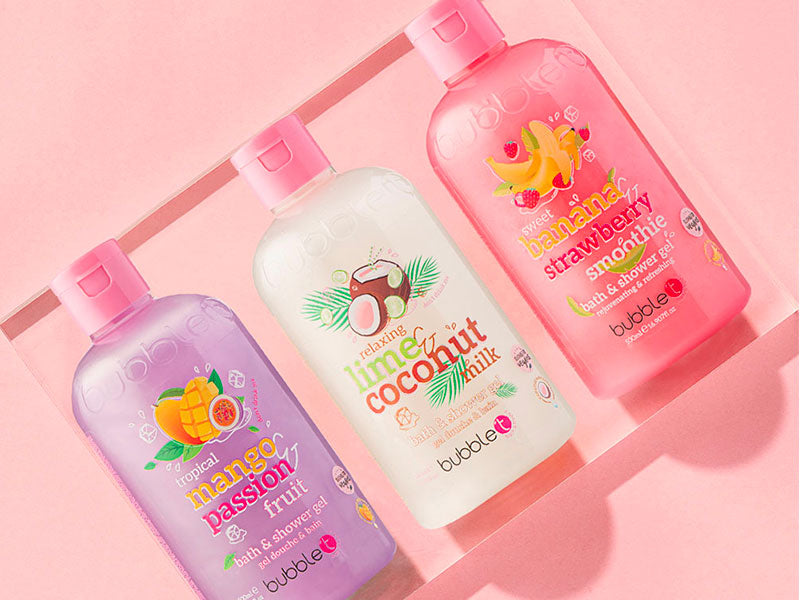achat Gel douche et bain Mangue passion tropicale - Bubble T Cosmetics