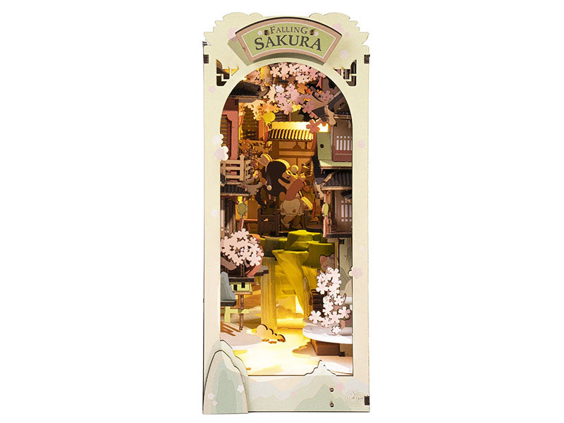 achat Book Nook - Pièce miniature - Fleurs de Sakura Falling