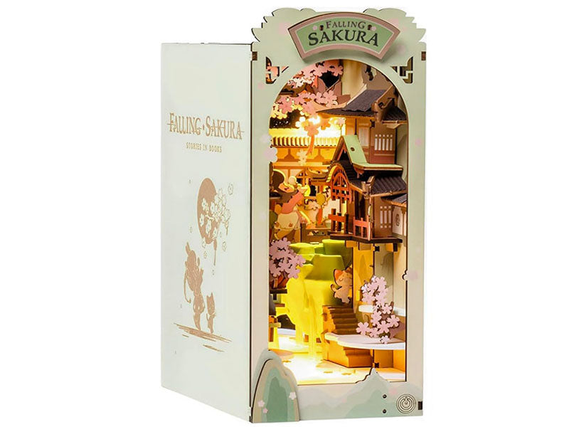 Achat Book Nook - Pièce miniature - Fleurs de Sakura Falling