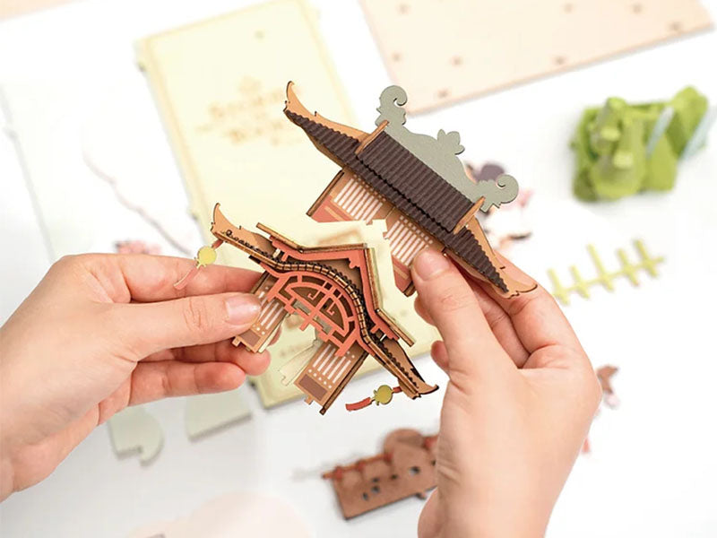 achat Book Nook - Pièce miniature - Fleurs de Sakura Falling