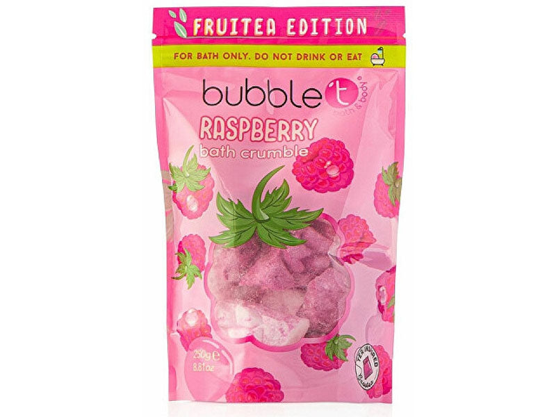 Achat Crumble de bain pétillant framboise - Bubble T Cosmetics