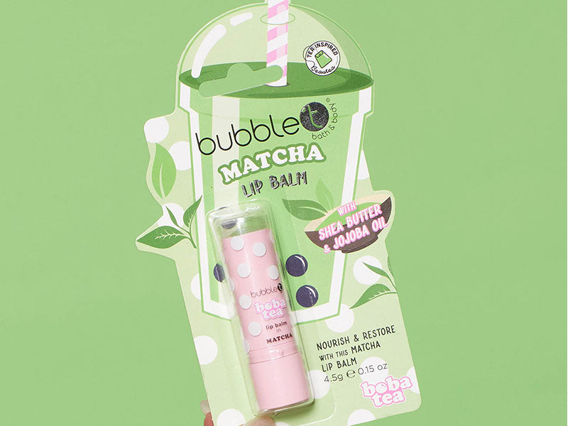 achat Baume à lèvres Matcha Boba Tea - Bubble T Cosmetics