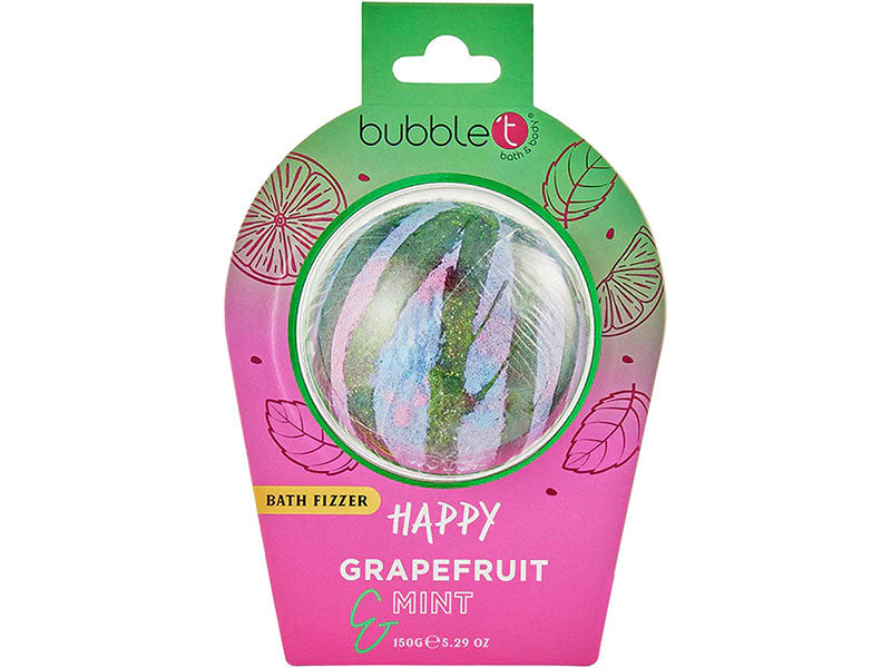Achat Bombe de bain Pamplemousse et Menthe - Bubble T Cosmetics