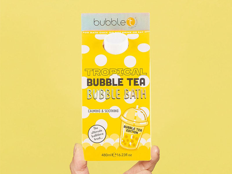 Achat Bain moussant senteur Tropical - 480 ml - Bubble T Cosmetics