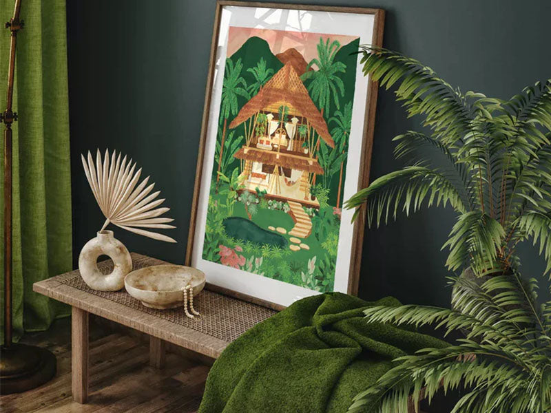 Achat Affiche Ubud - 29,7 x 39,7 cm- ATWS