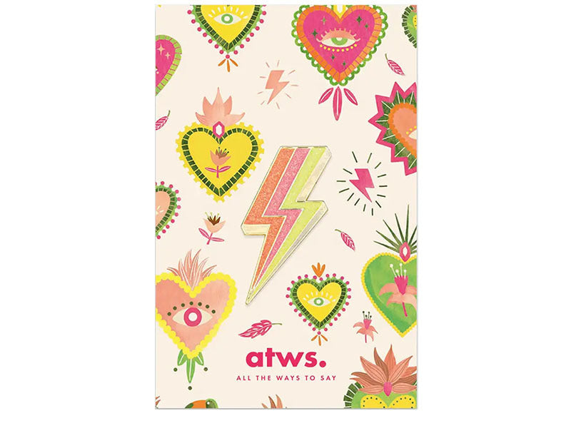 Achat Pin's Eclair fluo - ATWS