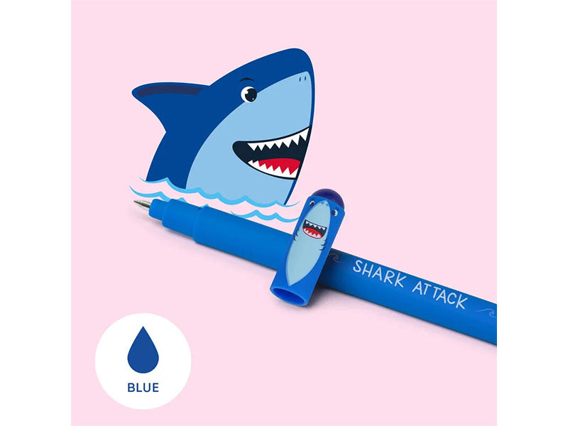 achat Stylo Requin Mignon effaçable - Legami