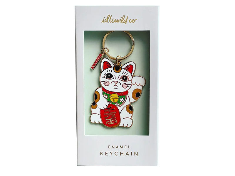 Achat Grand Porte-clés chat "Lucky cat" Idlewild