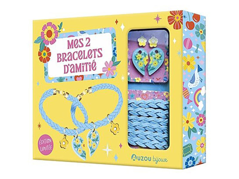 achat Kit créatif - Mes 2 bracelets d'amitié Auzou