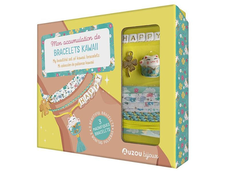 Achat Kit créatif - Mon accumulation de bracelets Kawaii - Auzou