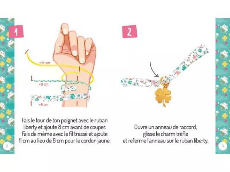 achat Kit créatif - Mon accumulation de bracelets Kawaii - Auzou