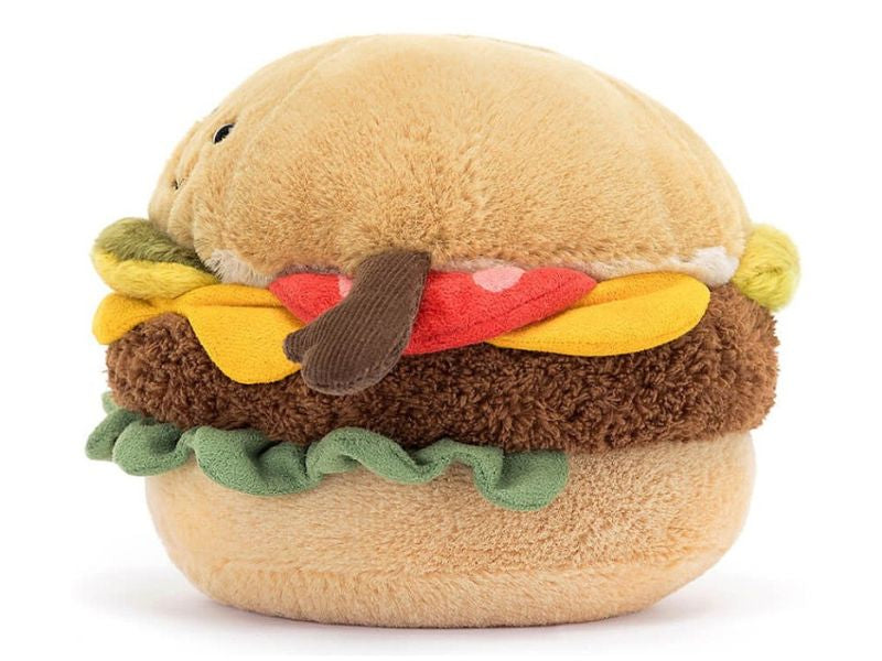 Achat Peluche Hamburger - 12 cm - Jellycat