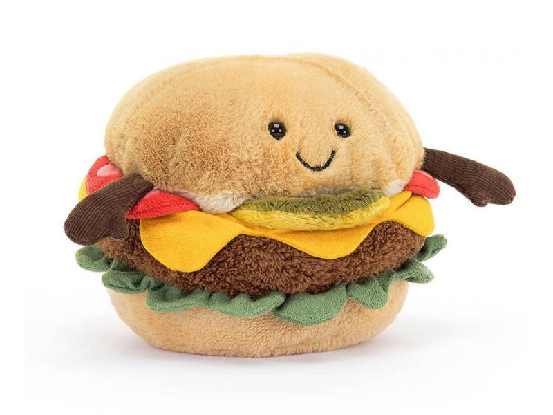 Achat Peluche Hamburger - 12 cm - Jellycat