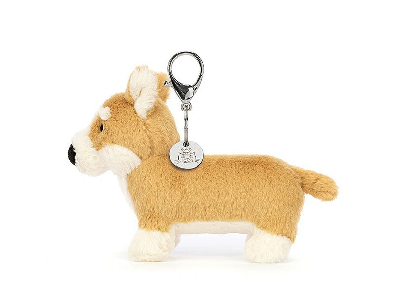 Achat Peluche porte-clé chien Corgi - 10 cm - Jellycat