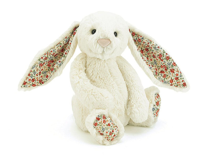 Achat Peluche Lapin crème liberty rouge - 31 cm - Jellycat