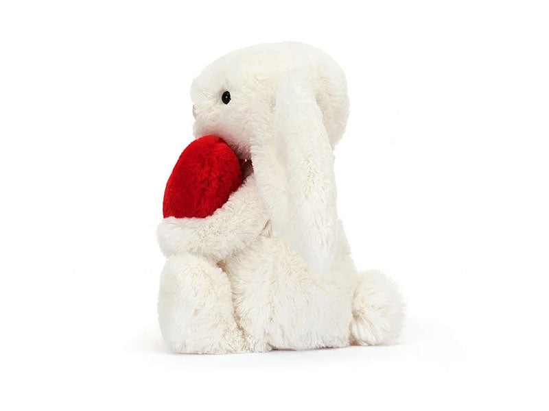 Achat Peluche Lapin coeur rouge Love - 18 cm - Jellycat