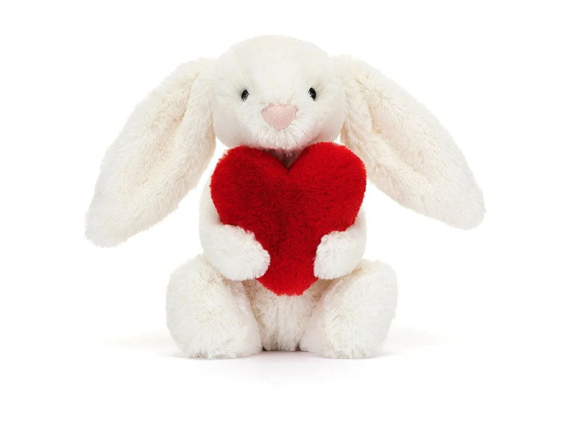 achat Peluche Lapin coeur rouge Love - 18 cm - Jellycat