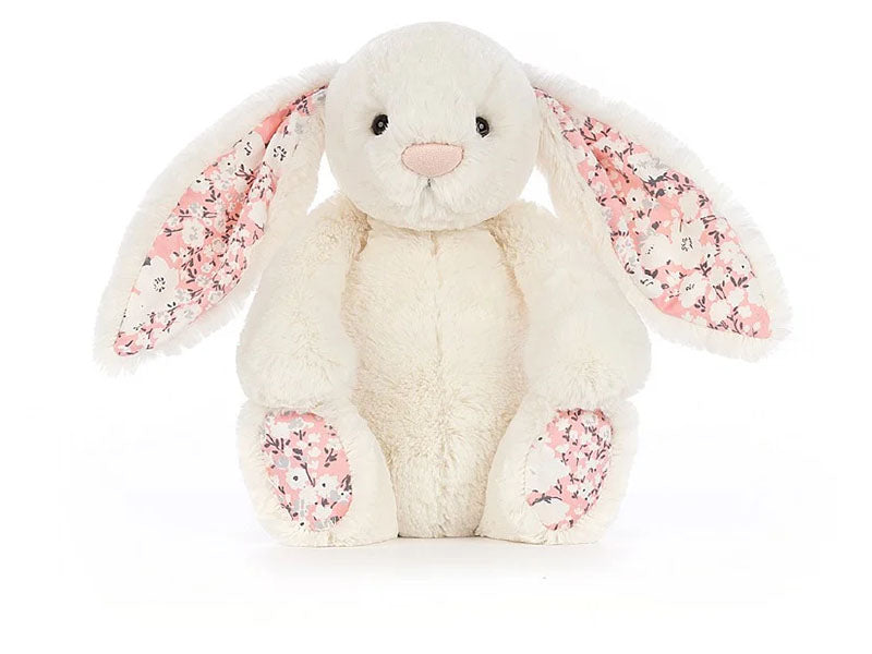 achat Peluche Lapin blanc liberty rose - 31 cm - Jellycat