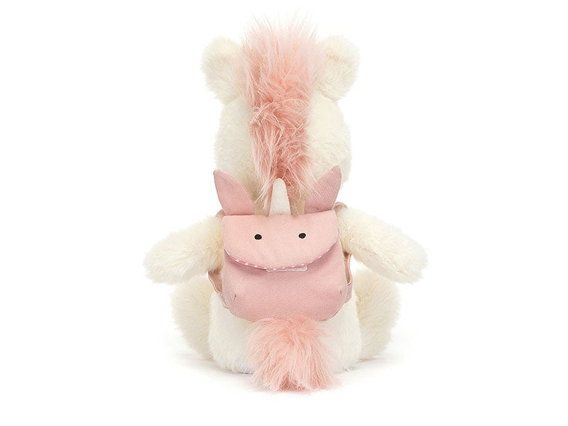 Achat Peluche Licorne et son sac à dos - 22 cm - Jellycat
