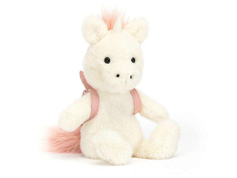 Achat Peluche Licorne et son sac à dos - 22 cm - Jellycat