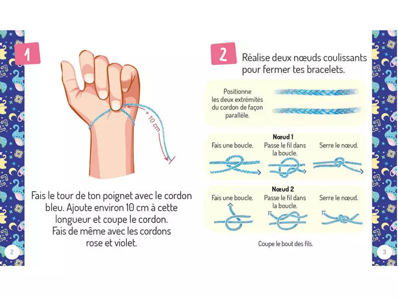 Achat Kit créatif - Mes Merveilleux Bracelets Mille et une nuits - Auzou