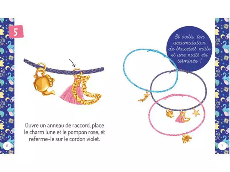 achat Kit créatif - Mes Merveilleux Bracelets Mille et une nuits - Auzou