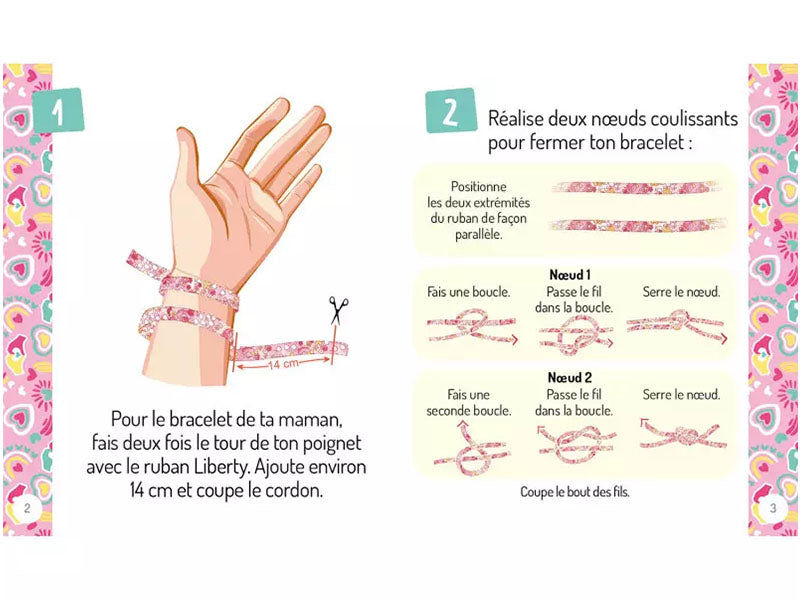 achat Kit créatif - Mon superbe duo de bracelets mère-fille - Auzou