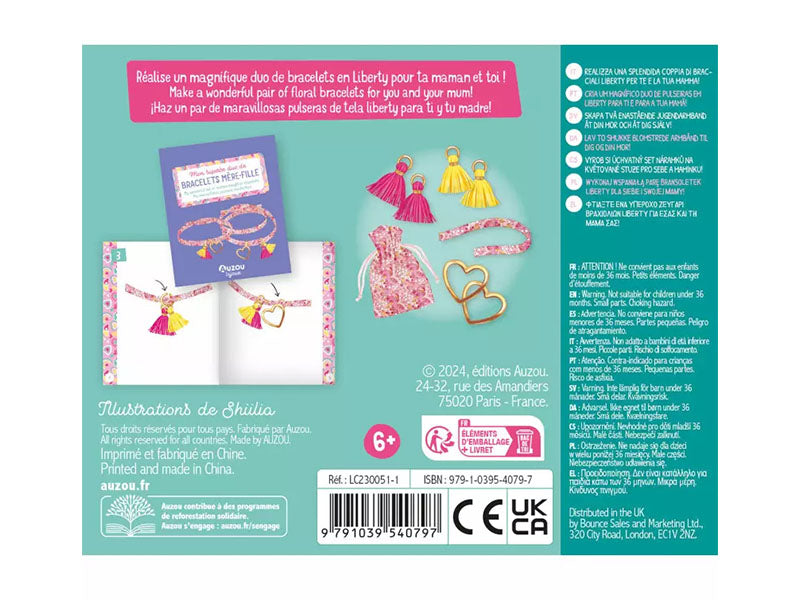 achat Kit créatif - Mon superbe duo de bracelets mère-fille - Auzou