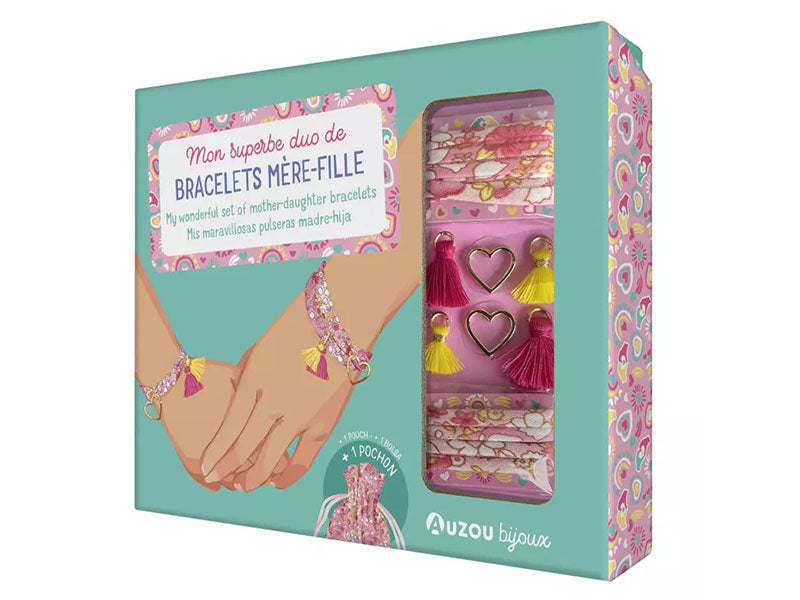 Achat Kit créatif - Mon superbe duo de bracelets mère-fille - Auzou
