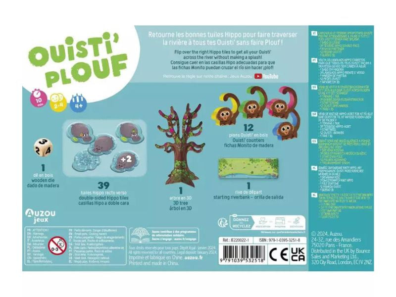 Achat Jeu Ouisti'Plouf - Auzou