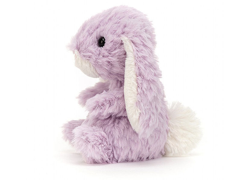 Achat Peluche Lapin Yummy bouclé Lavande - 13 cm - Jellycat