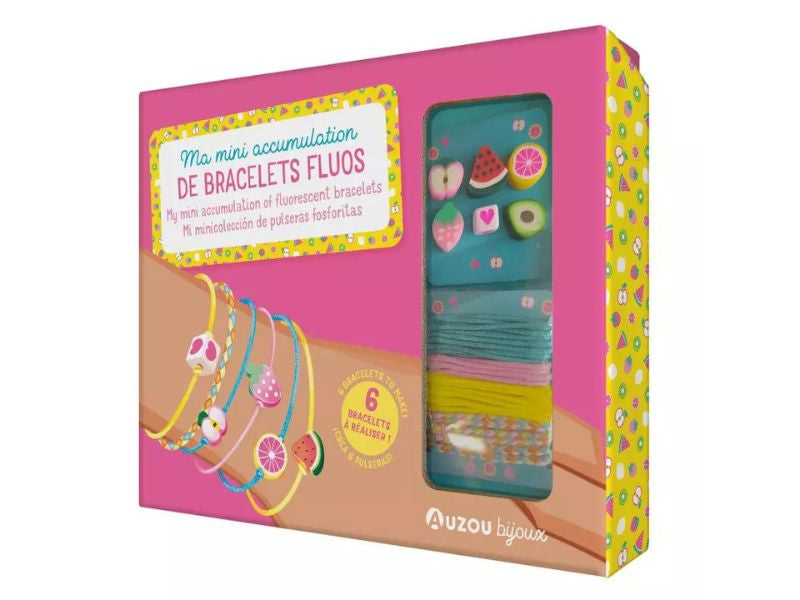 Achat Ma mini accumulation de bracelets fluos - Auzou