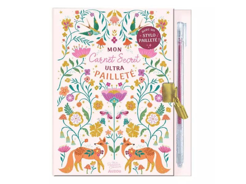 Achat Mon carnet secret ultra pailleté - Auzou