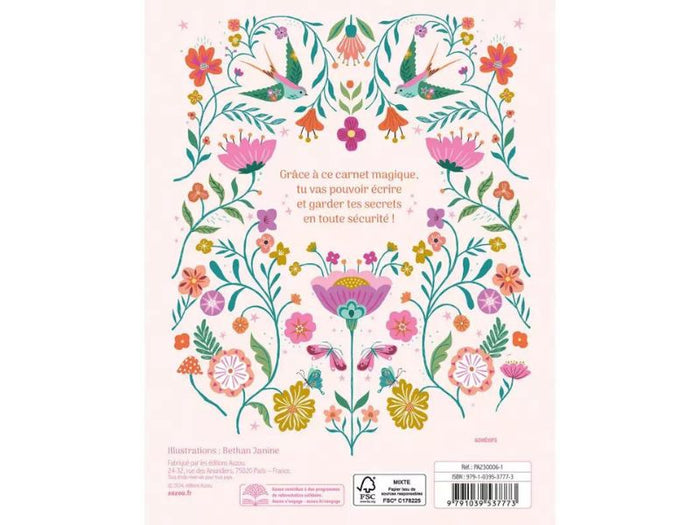 Achat Mon carnet secret ultra pailleté - Auzou