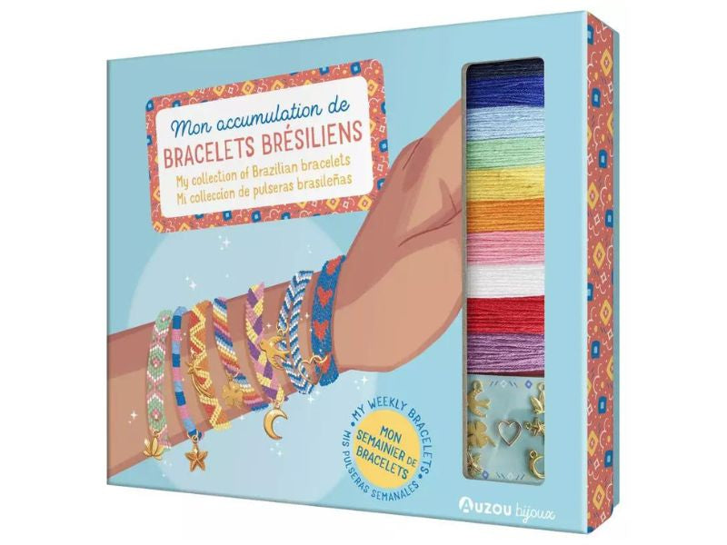 Achat Coffret Mon accumulation de bracelets brésiliens - Auzou