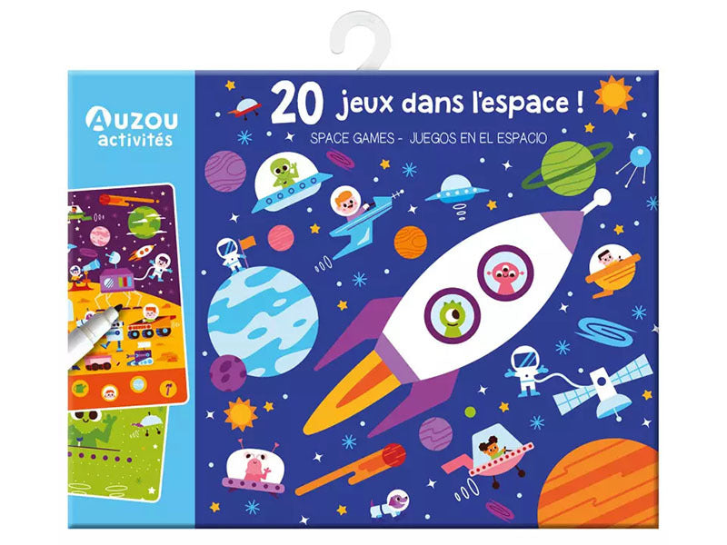 Achat 20 Jeux dans l'espace - Auzou