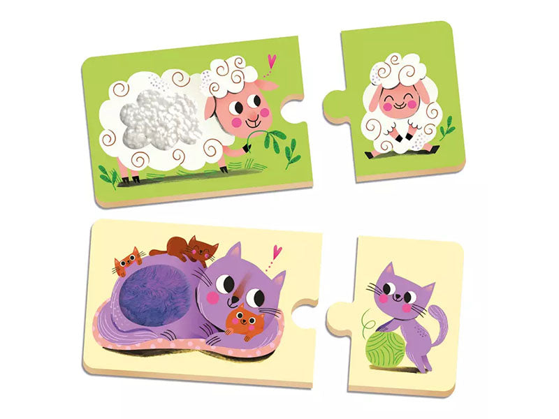achat Mes premiers puzzles duo à toucher - Auzou