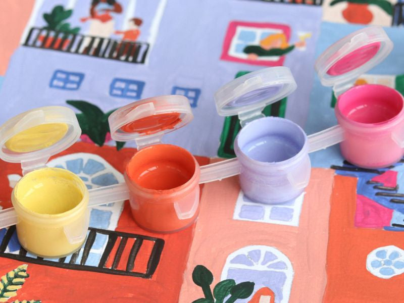 achat Coffret peinture au numéro - Home Together par Mona Mai - PETIT PINCEAU