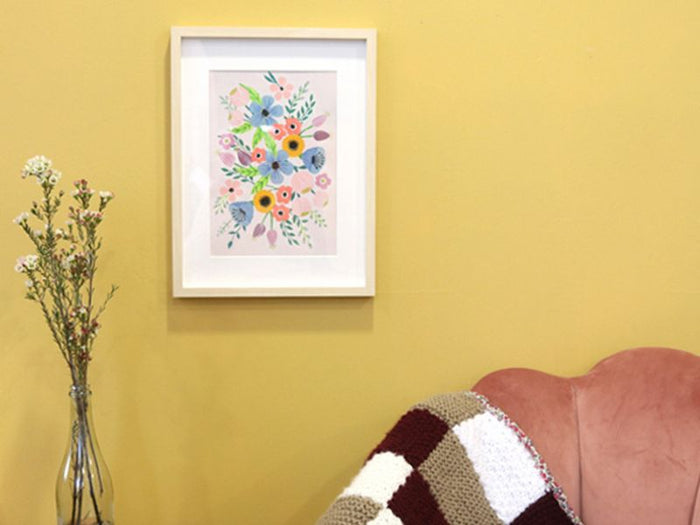 Achat Coffret peinture au numéro - Petit Pinceau - Flowers par Art.iisan - PETIT PINCEAU