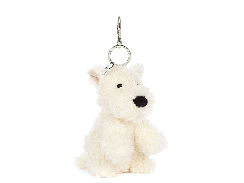 Porte-clés Peluche Jellycat Smudge Lapin - 7,6 Cm, Fourrure Douce, Pince à Griffes, Idée Cadeau Mignonne - 4