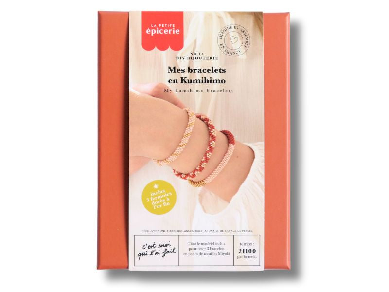 Achat Kit DIY Bijouterie - Mes bracelets Kumihimo